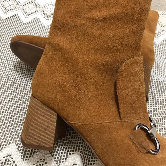 Jeffery Campbell Brown Chunky Block Heel Booties - Picture 8 of 12